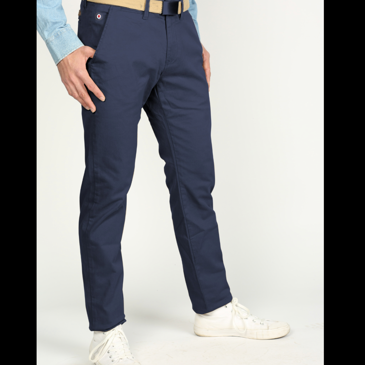 PANTALÓN ALL SEASON CHINO SCOOTER AZUL MARINO