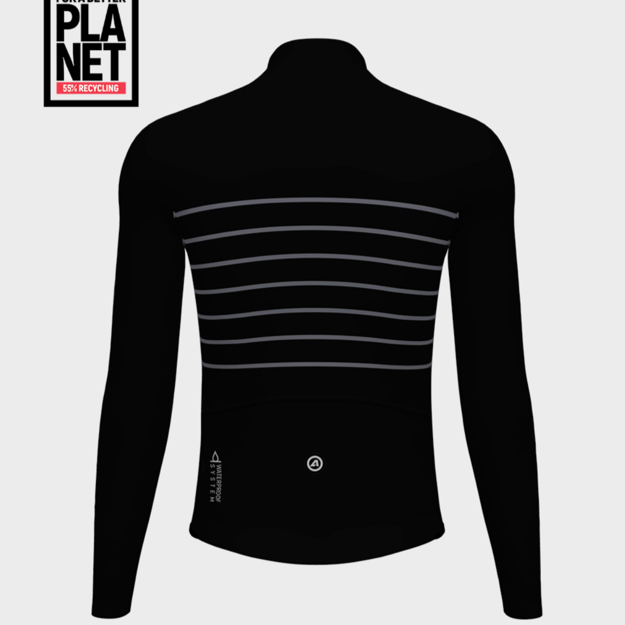 MAILLOT M/L TERRA RECYCLING WPS INFINITY BLACK ATIKA