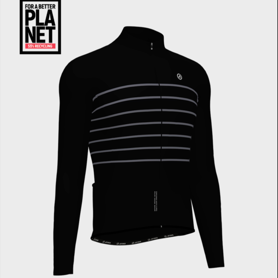 MAILLOT M/L TERRA RECYCLING WPS INFINITY BLACK ATIKA