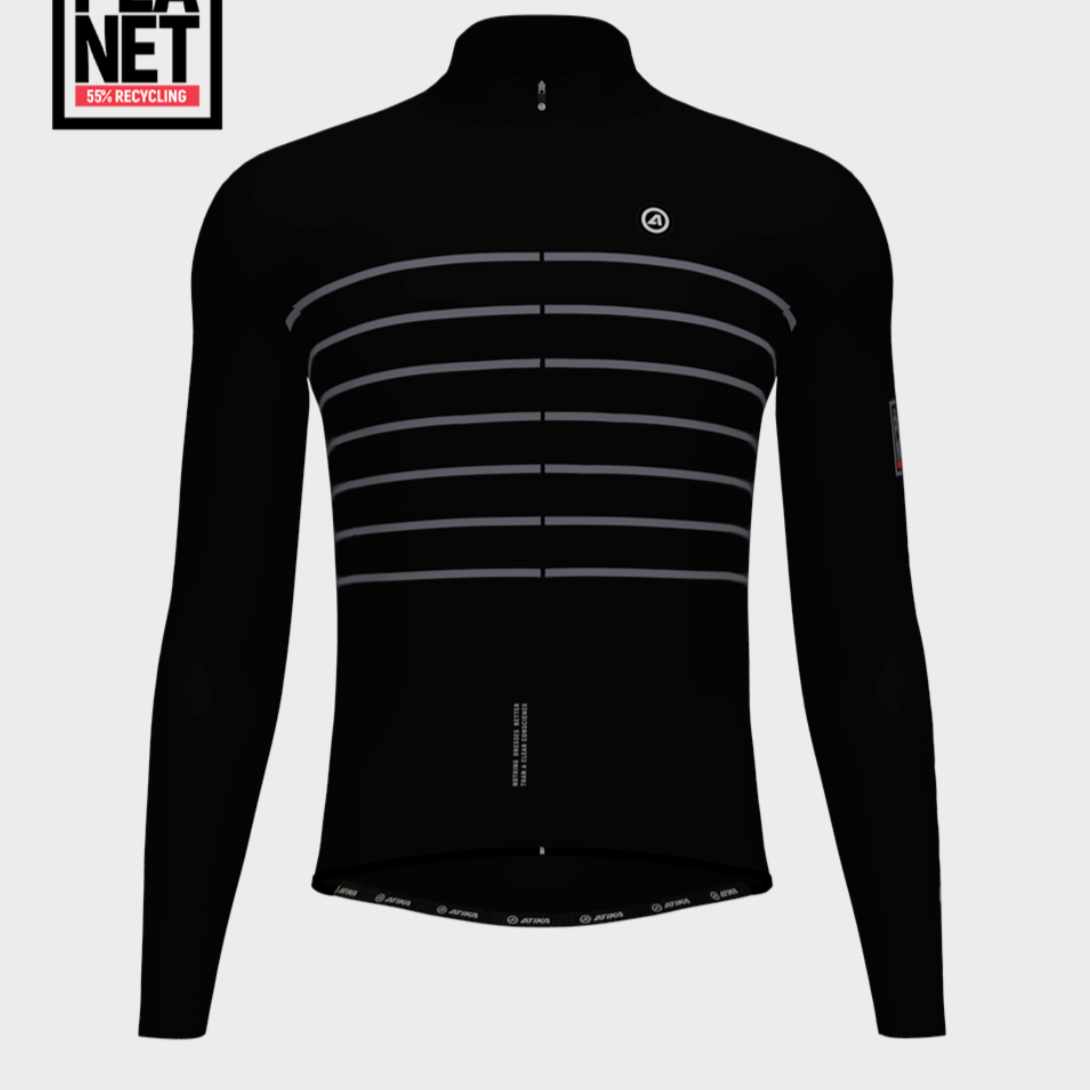 MAILLOT M/L TERRA RECYCLING WPS INFINITY BLACK ATIKA