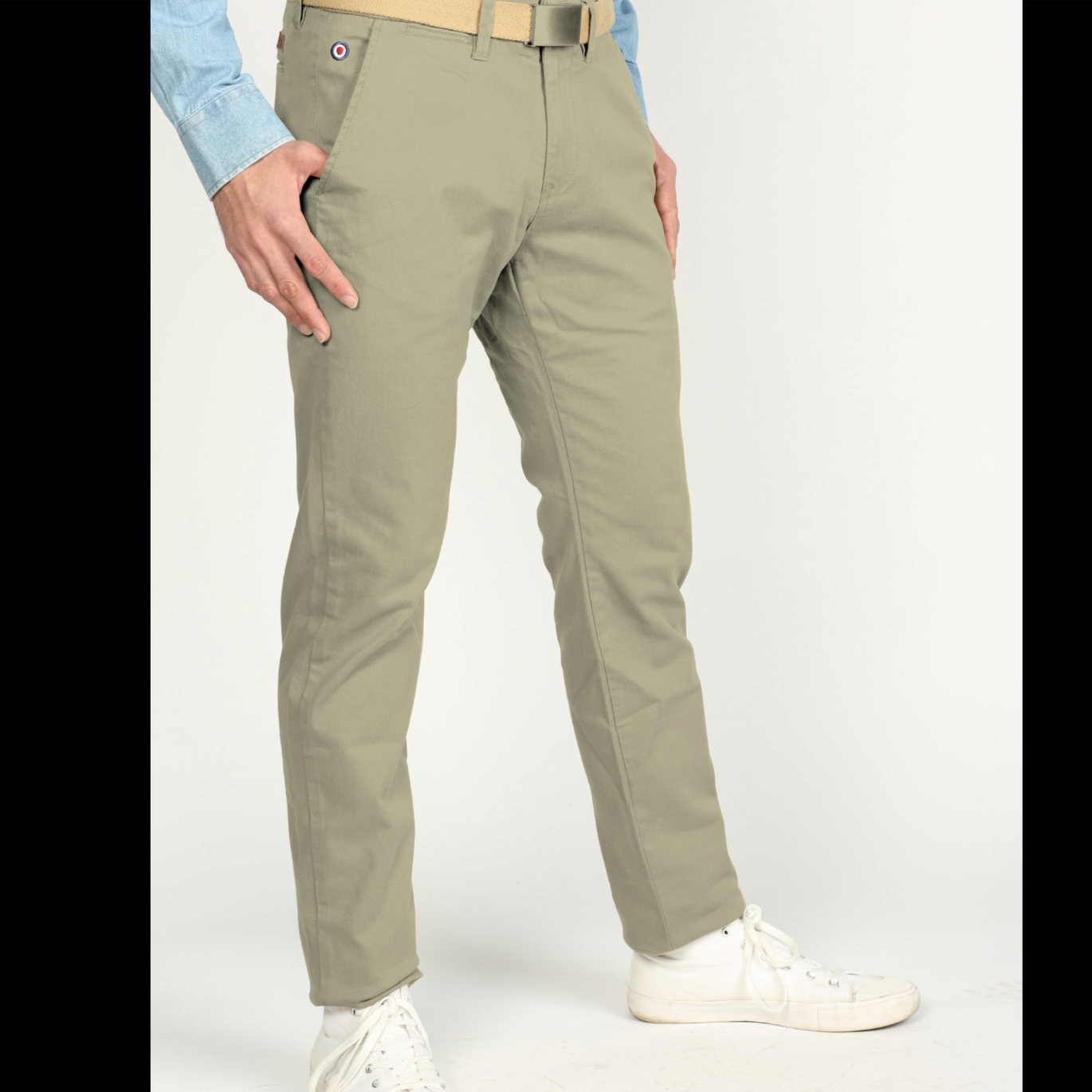 PANTALÓN ALL SEASON CHINO SCOOTER VERDE