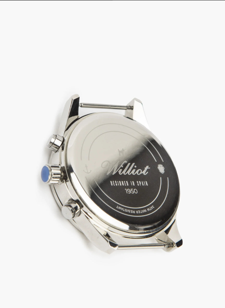 RELOJ NEGRO CON PASTA KAREY WILLIOT