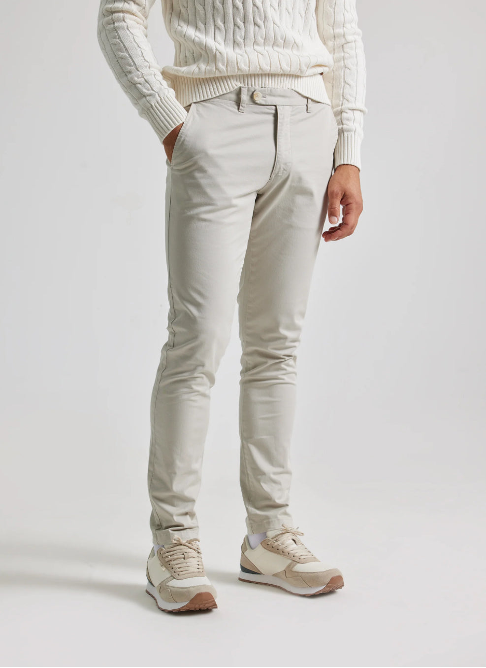 PANTALON CHINO TWILL ANGORA PUROEGO