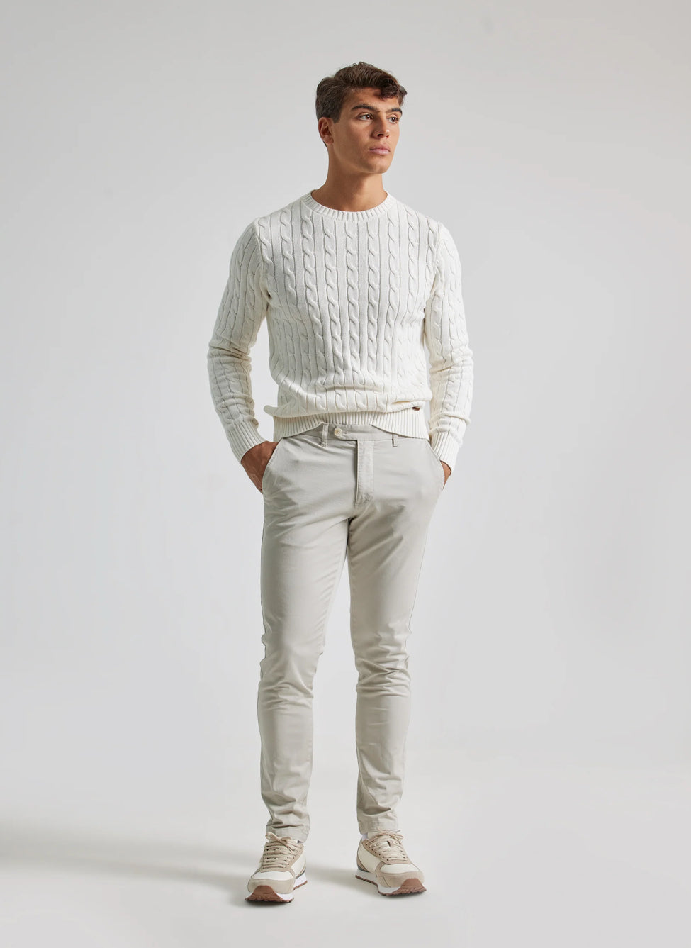 PANTALON CHINO TWILL ANGORA PUROEGO