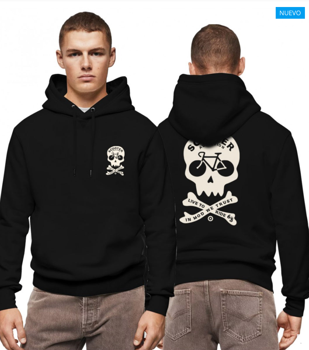 SCOOTER SUDADERA CAPUCHA 01 BONES