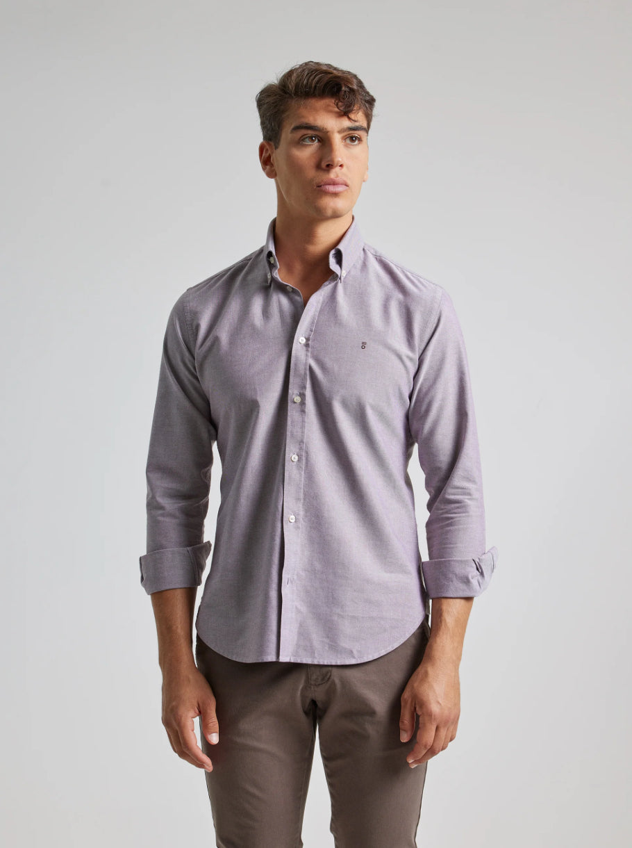 CAMISA CASUAL OXFORD CACAO PUROEGO