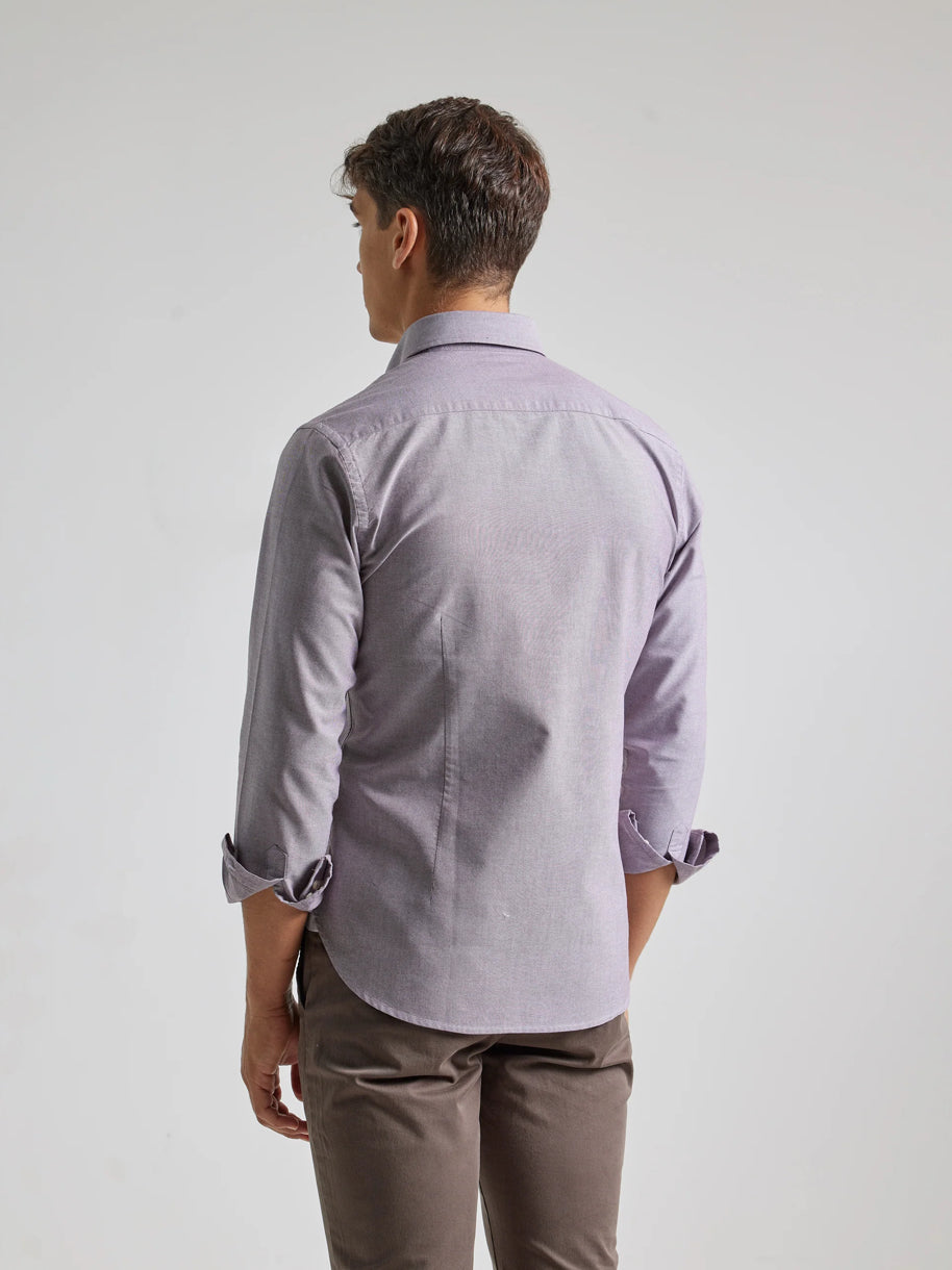 CAMISA CASUAL OXFORD CACAO PUROEGO