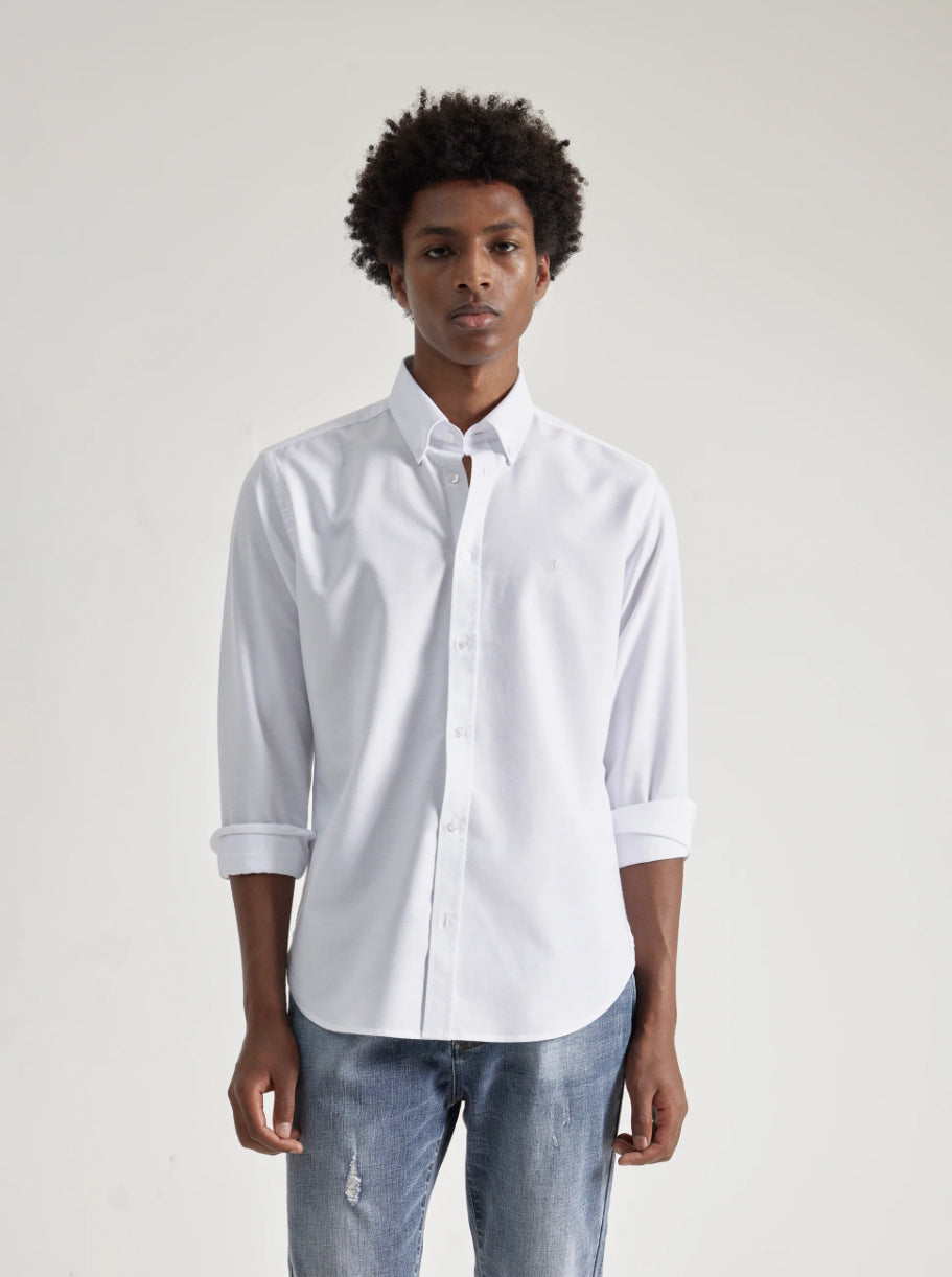 CAMISA OXFORD BLANCA PUROEGO