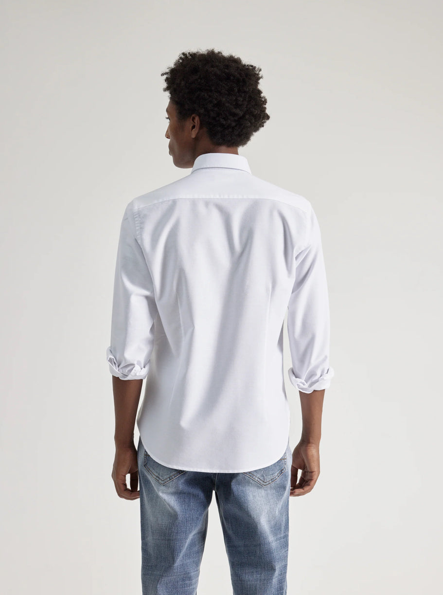 CAMISA OXFORD BLANCA PUROEGO