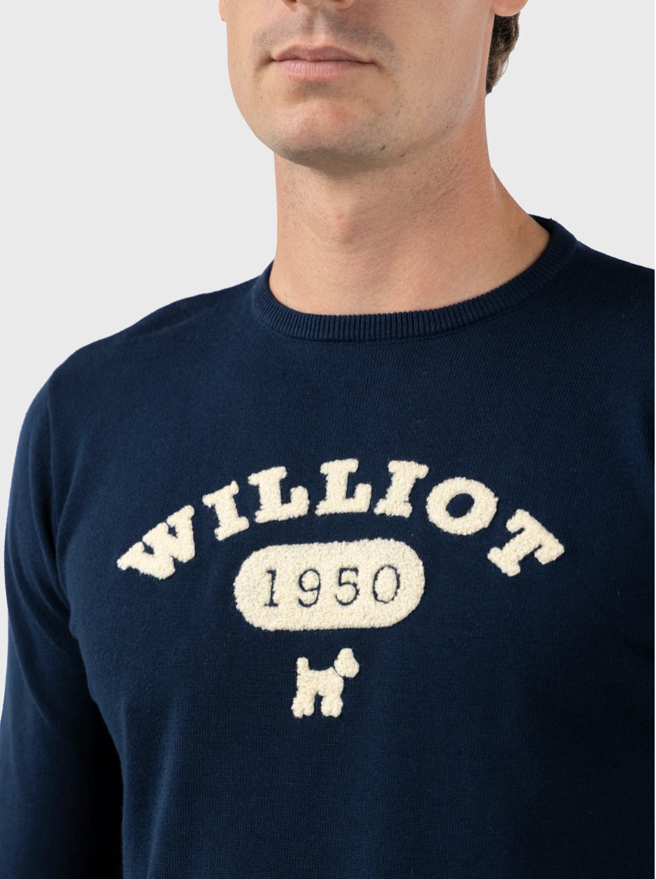 JERSEY 1950 TEJIDO TOALLA MARINO WILLIOT