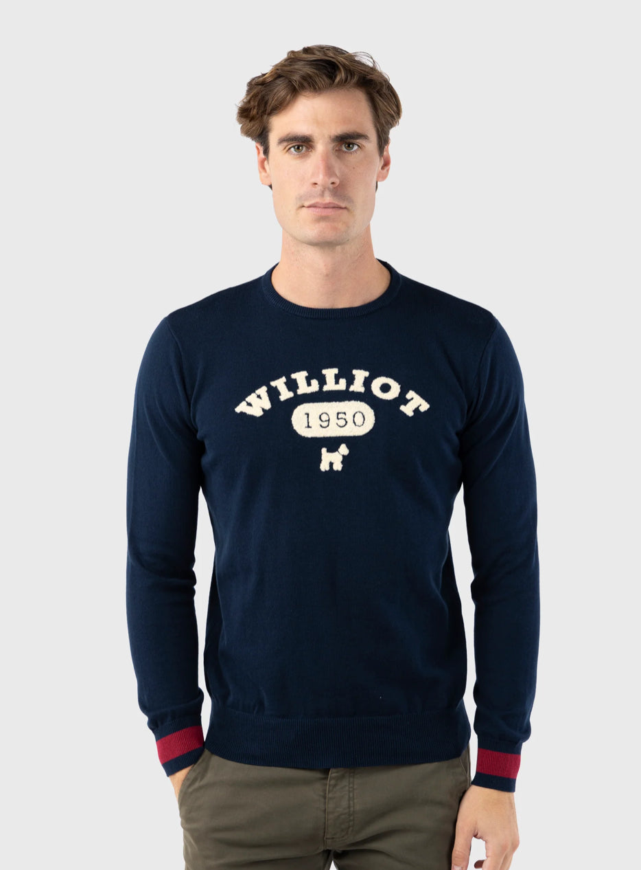 JERSEY 1950 TEJIDO TOALLA MARINO WILLIOT