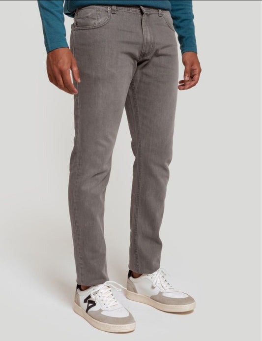 PANTALON SPORT DENIN GRIS A LA VAQUERA