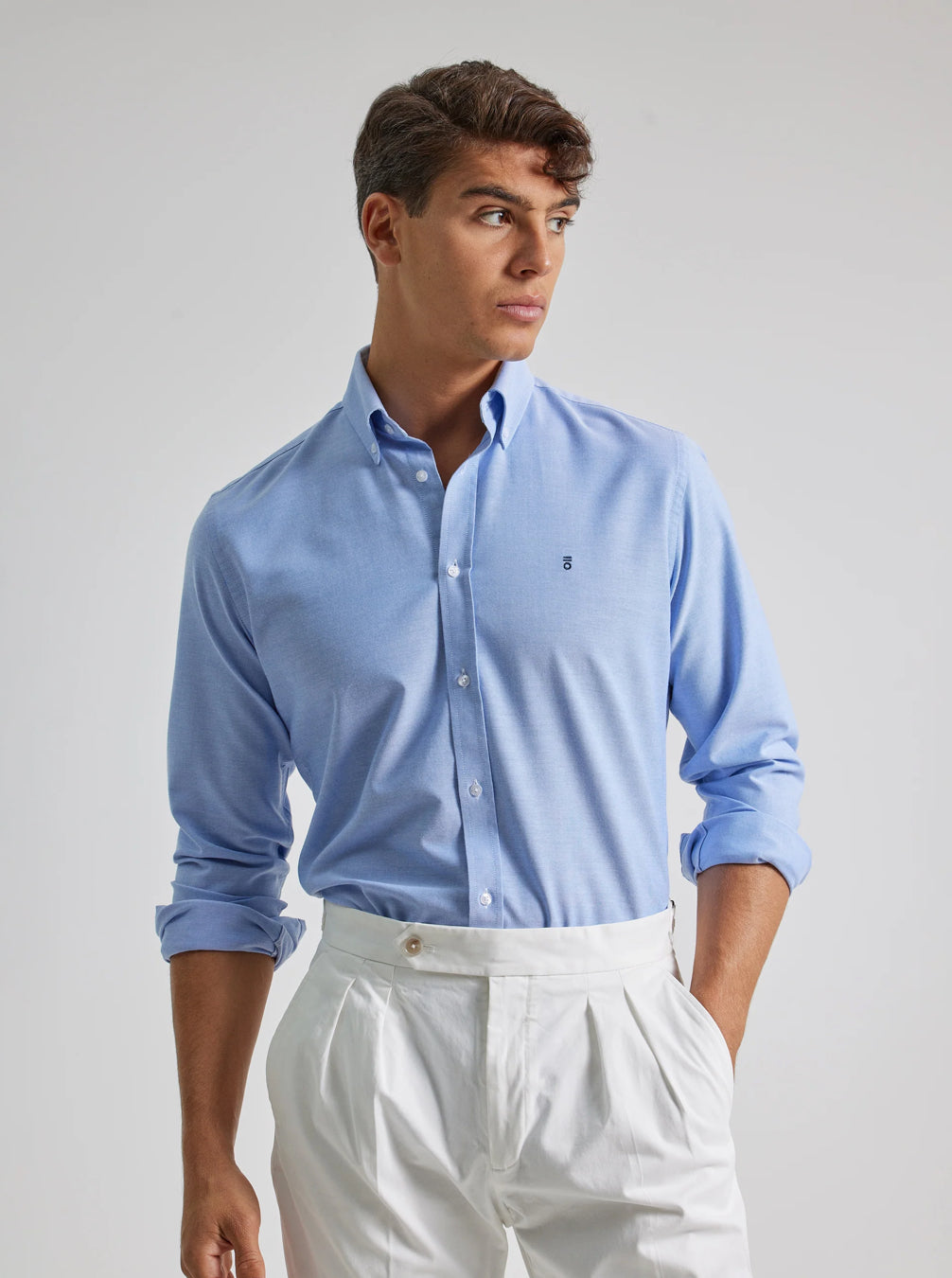 CAMISA OXFORD CELESTE PUROEGO