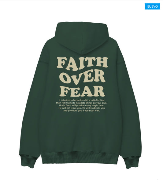 SUDADERA CAP FAITH OVER TYS