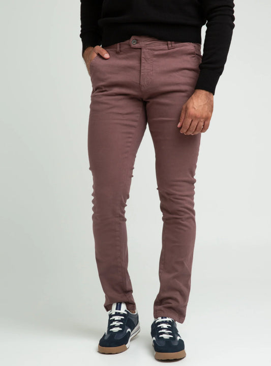 PANTALÓN CHINO BURDEOS WILLIOT